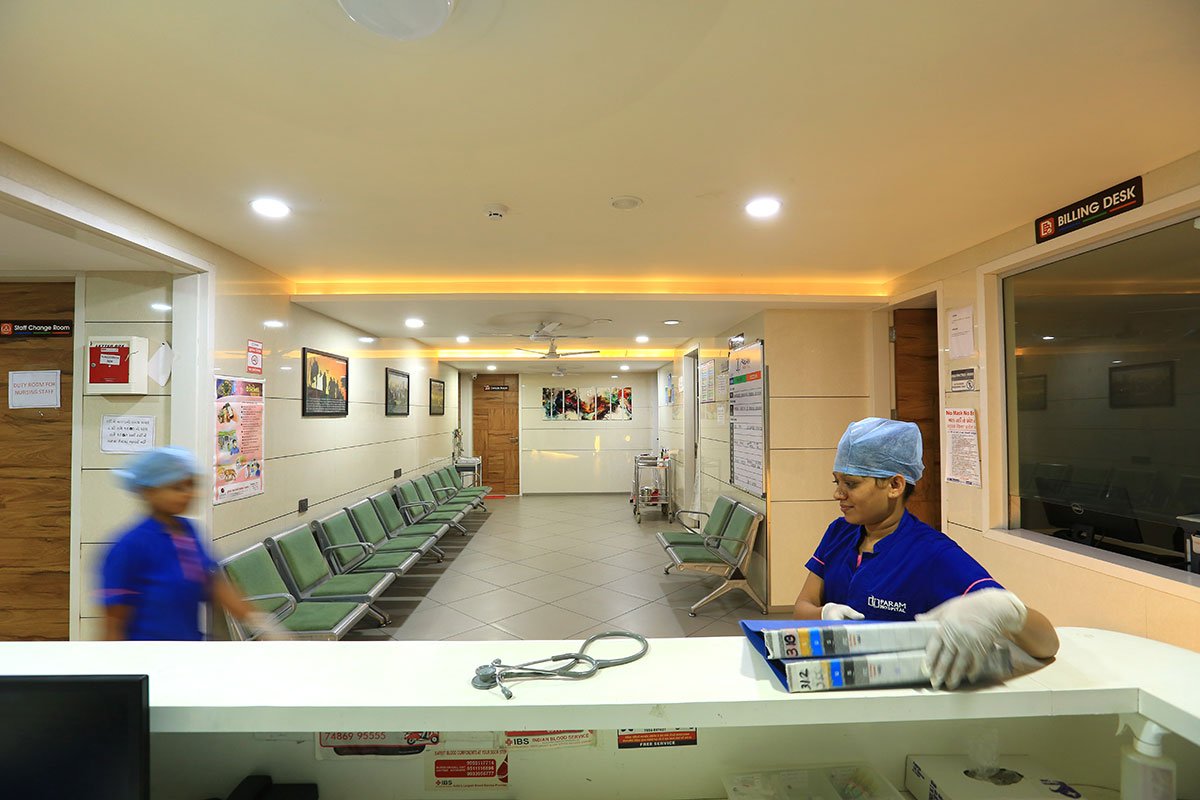 Param Hospital - Reception